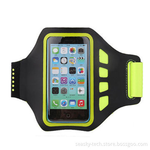 Lycra material with ultrathin sports armband for iPhone 5c
